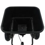 Distributeur de sel remorqué PVC et acier 125 x 74 x 79 cm 45 L – Image 10