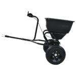Distributeur de sel remorqué PVC et acier 125 x 74 x 79 cm 45 L – Image 6
