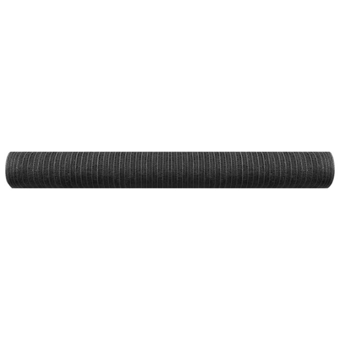 Filet brise-vue Anthracite 1,5x25 m PEHD 195 g/m² – Image 2