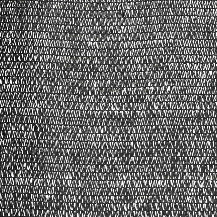 Filet brise-vue Noir 1,5x50 m PEHD 195 g/m² – Image 3
