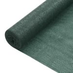 Filet brise-vue Vert 1,2x25 m PEHD 75 g/m²