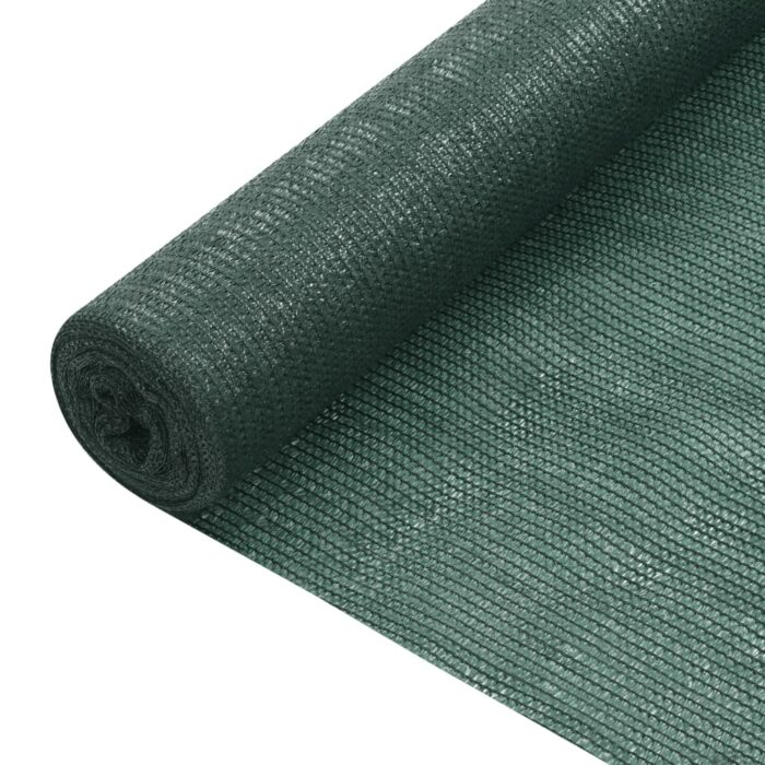 Filet brise-vue Vert 1,2x25 m PEHD 75 g/m² – Image 1