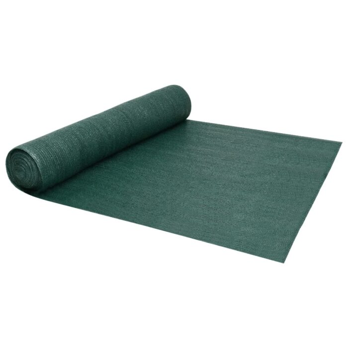 Filet brise-vue Vert 1,2x10 m PEHD 195 g/m² – Image 1