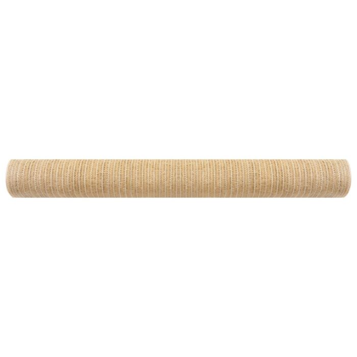 Filet brise-vue Beige 1x10 m PEHD 75 g/m² – Image 2