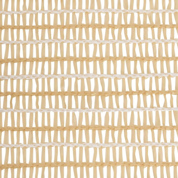 Filet brise-vue Beige 2x50 m PEHD 75 g/m² – Image 3