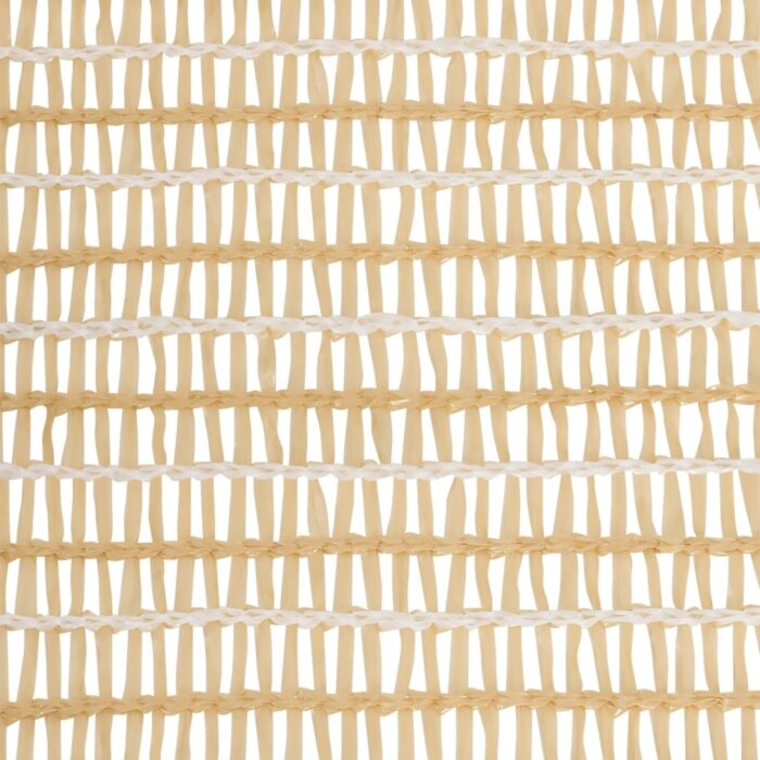 Filet brise-vue Beige 1x25 m PEHD 195 g/m² – Image 3
