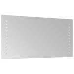 Miroir de salle de bain à LED 40x20 cm – Image 3