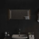Miroir de salle de bain à LED 60x30 cm