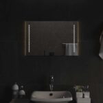 Miroir de salle de bain à LED 60x40 cm