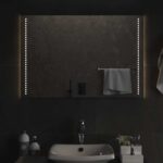 Miroir de salle de bain à LED 90x60 cm