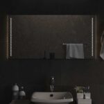Miroir de salle de bain à LED 100x50 cm