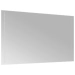 Miroir de salle de bain à LED 100x60 cm – Image 3