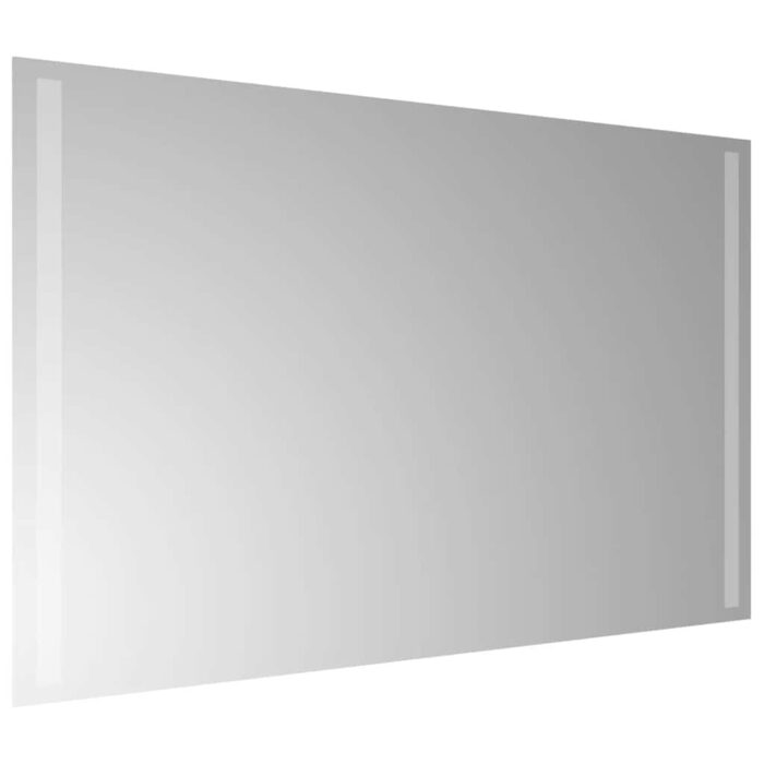 Miroir de salle de bain à LED 80x50 cm – Image 2