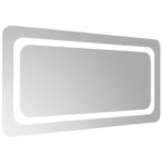 Miroir de salle de bain à LED 80x40 cm – Image 2