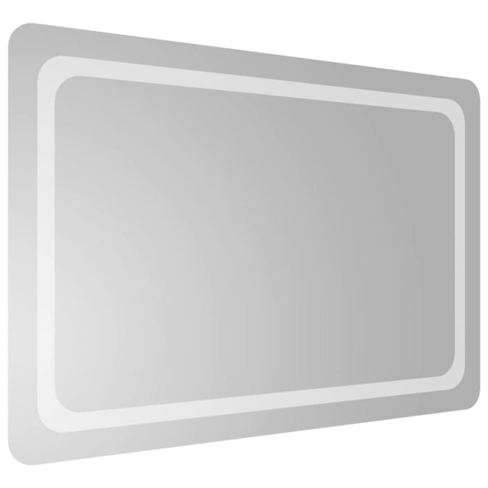 Miroir de salle de bain à LED 90x60 cm – Image 2