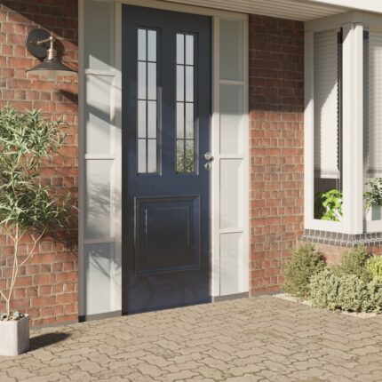 Film pour fenêtre dépoli gris 45x2000 cm PVC