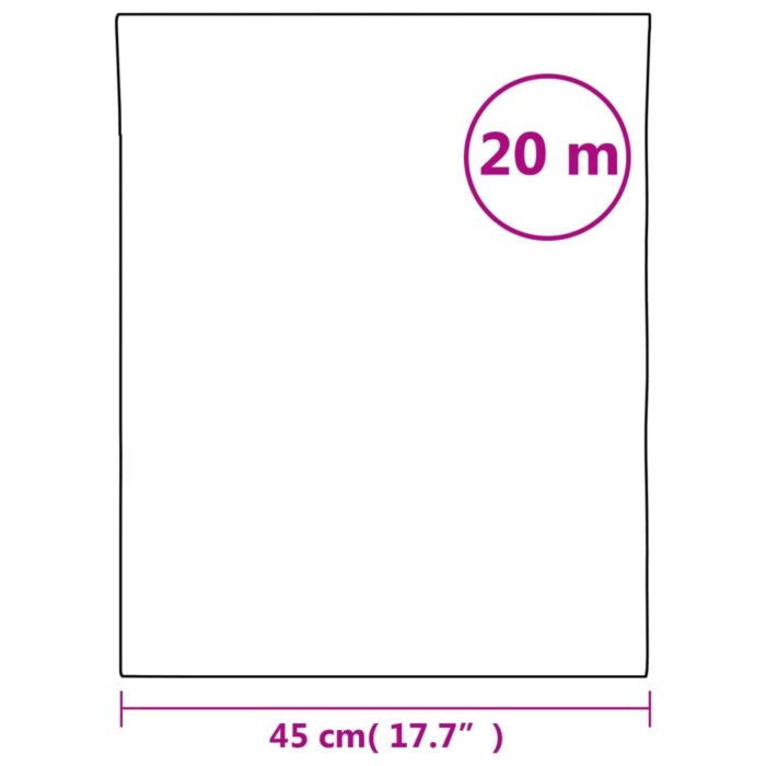 Film pour fenêtre dépoli gris 45x2000 cm PVC – Image 7