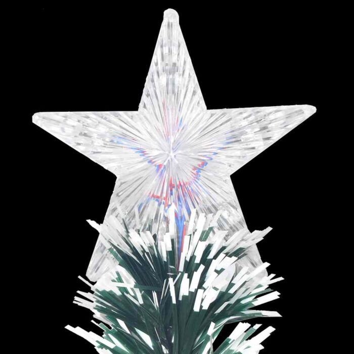 Arbre de Noël pré-éclairé avec support 210 cm fibre optique – Image 6