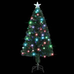 Arbre de Noël pré-éclairé avec support 120 cm fibre optique – Image 4