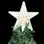 Arbre de Noël pré-éclairé avec support 120 cm fibre optique – Image 5