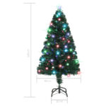 Arbre de Noël pré-éclairé avec support 120 cm fibre optique – Image 9