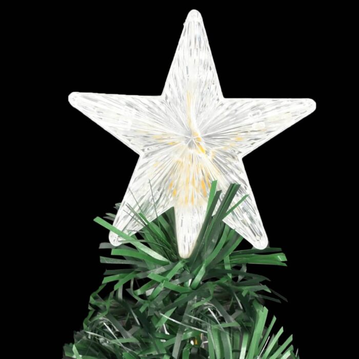 Arbre de Noël pré-éclairé avec support 180 cm fibre optique – Image 5
