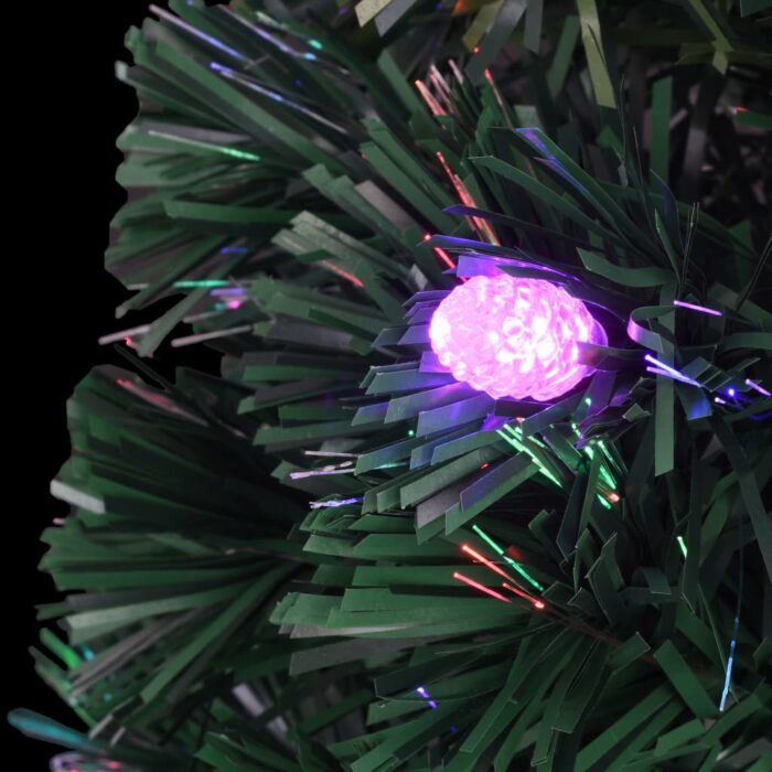 Arbre de Noël pré-éclairé avec support 180 cm fibre optique – Image 7