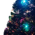 Arbre de Noël pré-éclairé avec support 180 cm fibre optique – Image 8