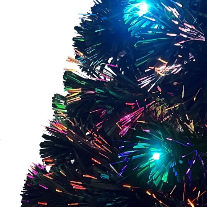 Arbre de Noël pré-éclairé avec support 180 cm fibre optique – Image 8