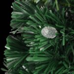 Arbre de Noël pré-éclairé avec support 210 cm fibre optique – Image 5
