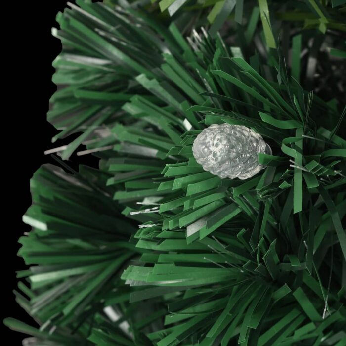Arbre de Noël pré-éclairé avec support 210 cm fibre optique – Image 5