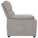 Fauteuil Relax Taupe VIDAXL : Confort Abordable – Image 2