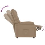 Fauteuil inclinable Cappuccino Similicuir – Image 3
