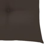 Chaises pliables de jardin avec coussins lot de 6 Bois de teck – Image 9