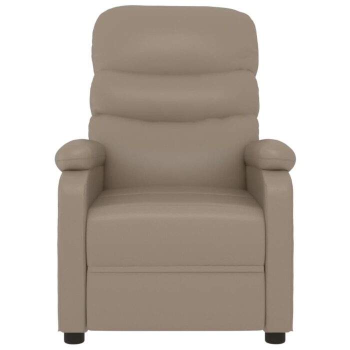 Fauteuil inclinable électrique Cappuccino Similicuir – Image 2