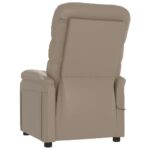 Fauteuil inclinable électrique Cappuccino Similicuir – Image 4