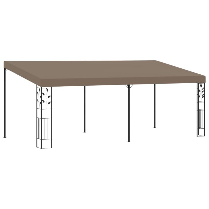 312267_1.jpg Belvédère mural 6x3x2,5 m Taupe – Image 1