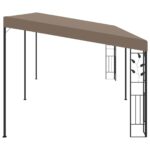 Belvédère mural 6x3x2,5 m Taupe – Image 2