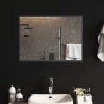 Miroir de salle de bain à LED 50x70 cm – Image 2