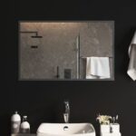 Miroir de salle de bain à LED 50x80 cm – Image 2