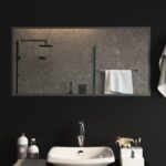 Miroir de salle de bain à LED 50x100 cm – Image 2