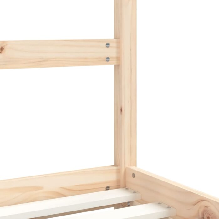 Cadre de lit pour enfant 2x(80x160) cm bois de pin massif – Image 6
