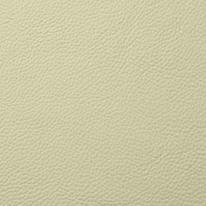 Fauteuil de massage inclinable crème cuir véritable – Image 9