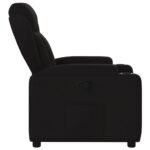 Fauteuil inclinable en tissu noir – Image 5