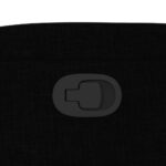 Fauteuil inclinable en tissu noir – Image 7