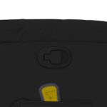 Fauteuil de massage inclinable noir similicuir – Image 8