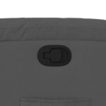 Fauteuil inclinable en tissu gris foncé – Image 7