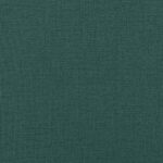 Fauteuil inclinable de massage vert foncé tissu – Image 10