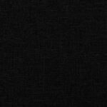 Fauteuil inclinable de massage noir tissu – Image 10