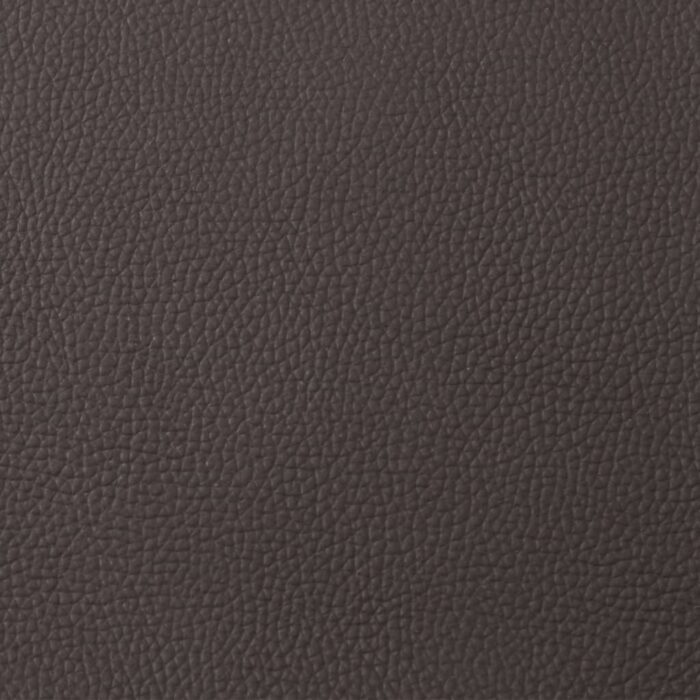 Fauteuil inclinable marron foncé cuir véritable – Image 8